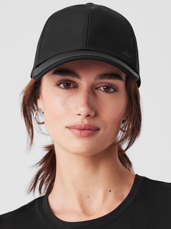 Quiet Luxury Alo Satin Baseball Cap | Adjustable Buckle Back | Like New main image 6